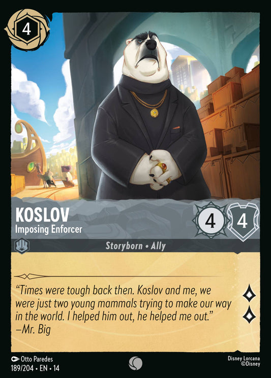 Koslov - Imposing Enforcer | Hyperia City | 189/204 | Normal