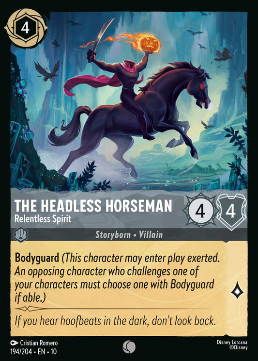 The Headless Horseman - Relentless Spirit | Whispers in the Well | 194/204 | Normal