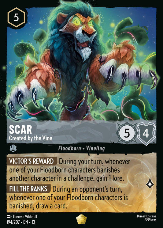 Scar - Created by the Vine | Attack of the Vine! | 194/207 | Normal