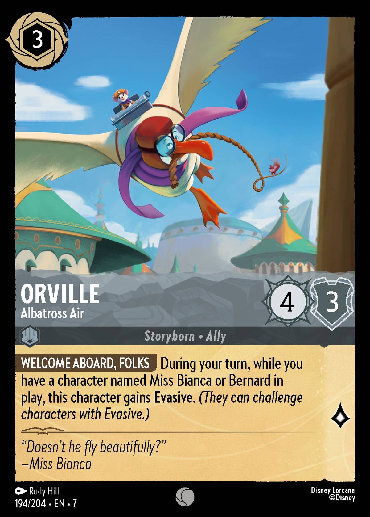 Orville - Albatross Air | Archazia's Island | 194/204 | Normal
