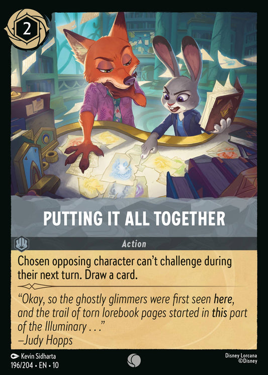 Putting It All Together | Whispers in the Well | 196/204 | Cold Foil