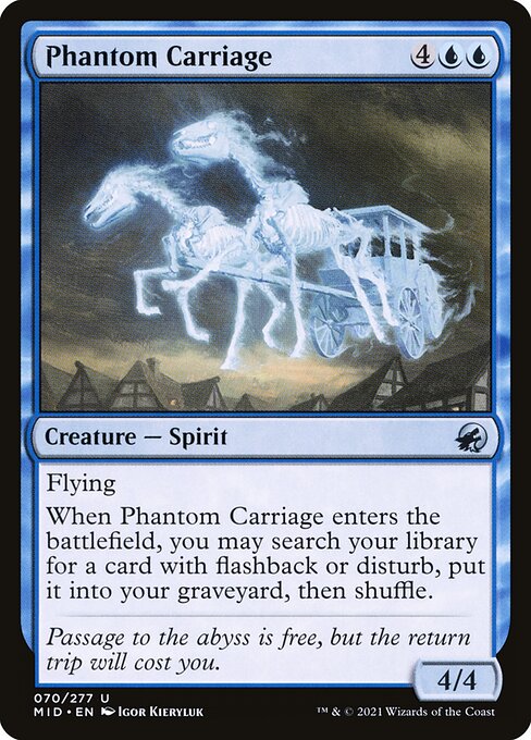 Phantom Carriage - Innistrad: Midnight Hunt #70