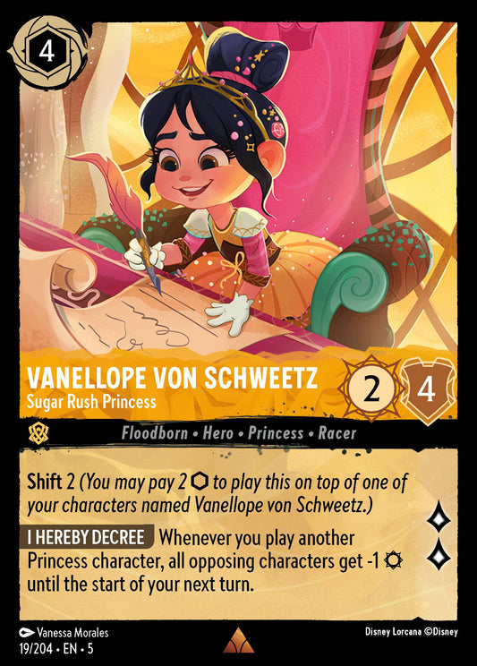 Vanellope von Schweetz - Sugar Rush Princess | Shimmering Skies | 19/204 | Cold Foil