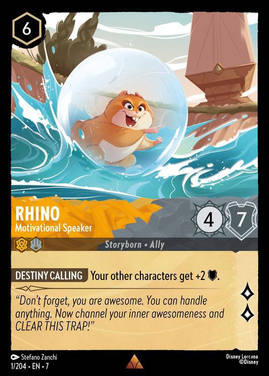 Rhino - Motivational Speaker | Archazia's Island | 1/204 | Normal