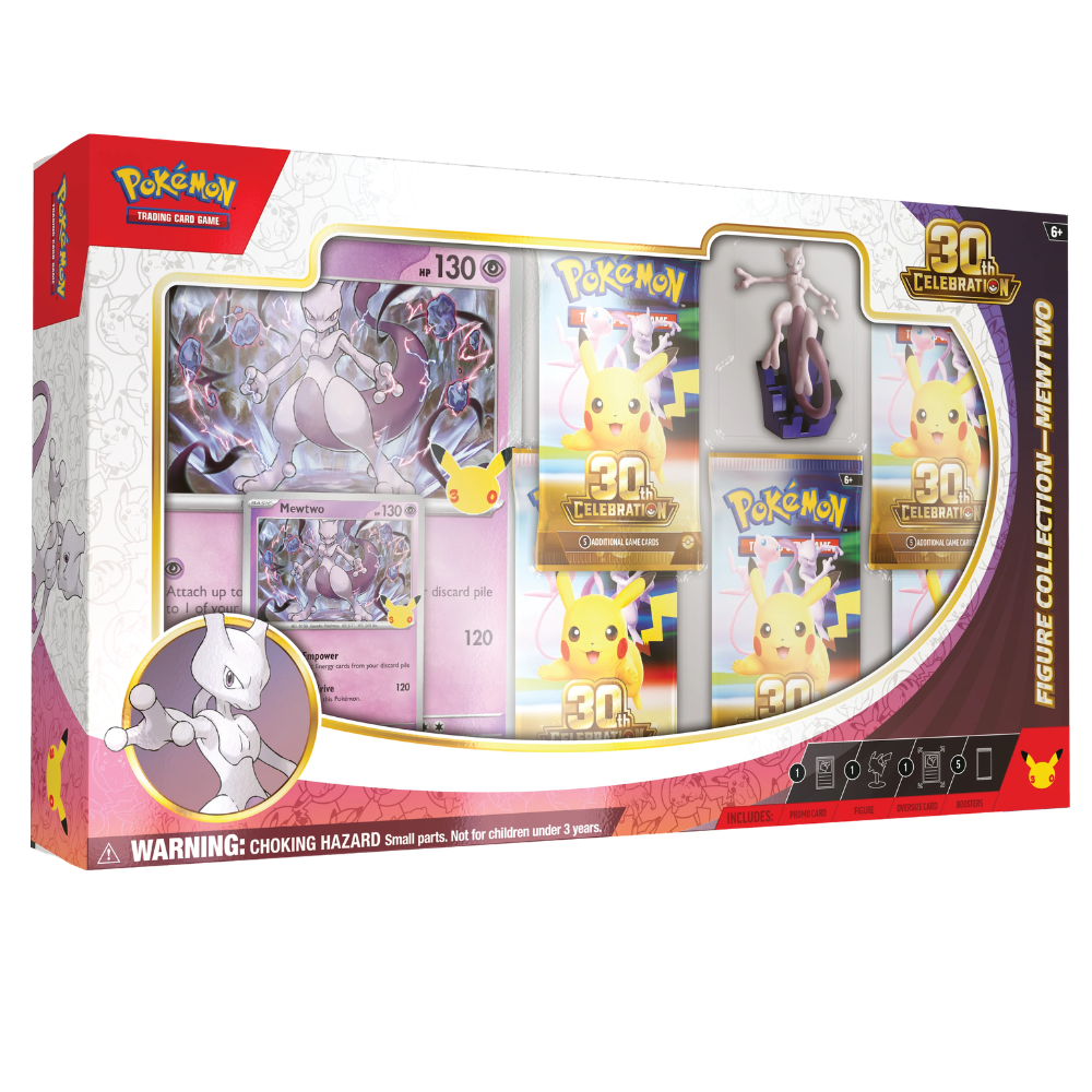 PKM 30TH CELEBRATION FIGURE COLLECTION MEWTWO (INGLES)