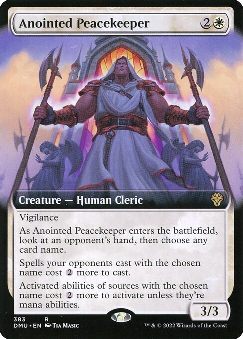 Anointed Peacekeeper - Dominaria United #383