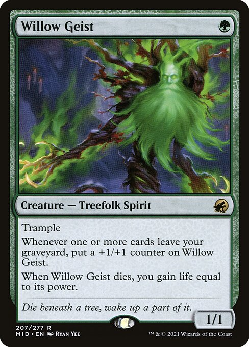 Willow Geist - Innistrad: Midnight Hunt #207