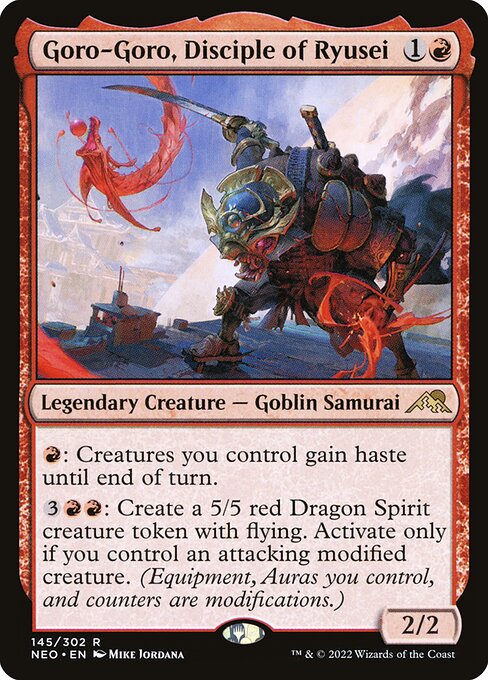 Goro-Goro, Disciple of Ryusei - Kamigawa: Neon Dynasty #145
