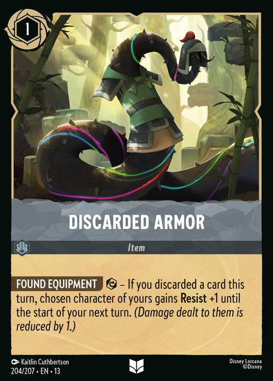 Discarded Armor | Attack of the Vine! | 204/207 | Cold Foil