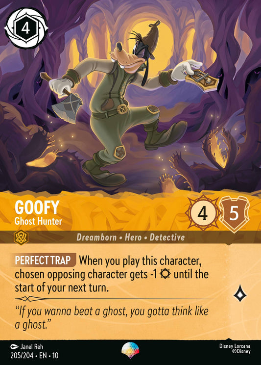 Goofy - Ghost Hunter | Whispers in the Well | 205/204 | Holofoil