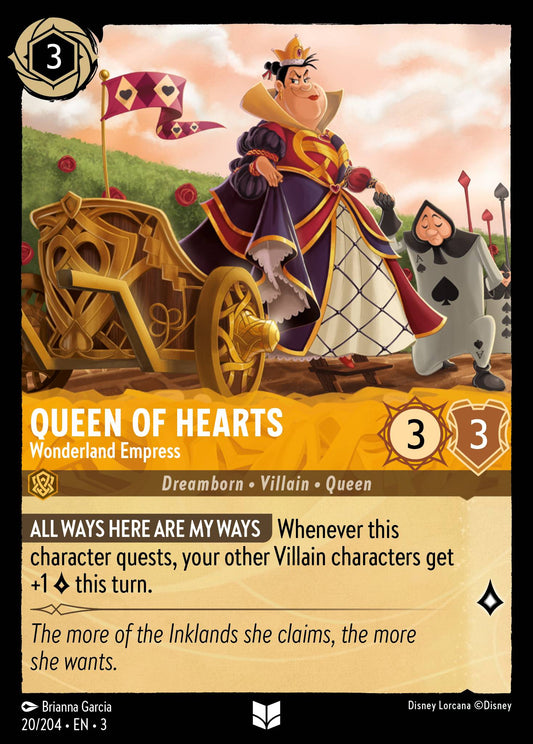 Queen of Hearts - Wonderland Empress | Into the Inklands | 20/204 | Normal