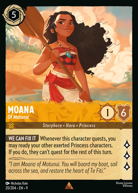 Moana - Of Motunui | Fabled | 20/204 | Normal