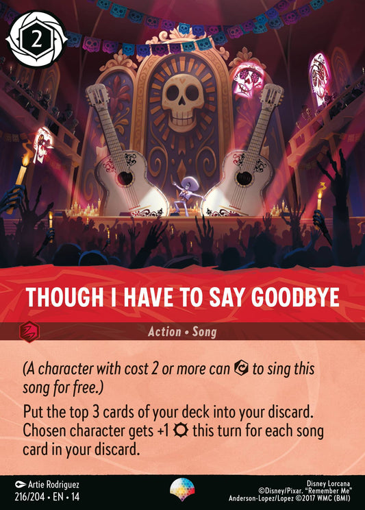Though I Have to Say Goodbye (Epic) | Hyperia City | 216/204 | Holofoil