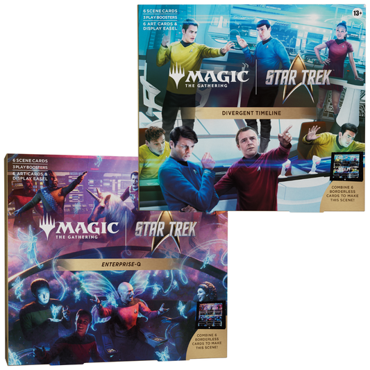 (SET DE 2) SCENE BOX STAR TREK