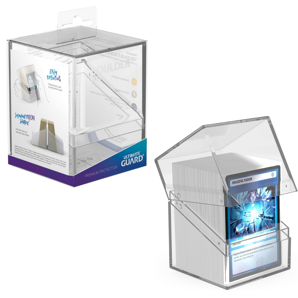 DECK CASE BOULDER 100 ESTÁNDAR CLEAR TRANSPARENT