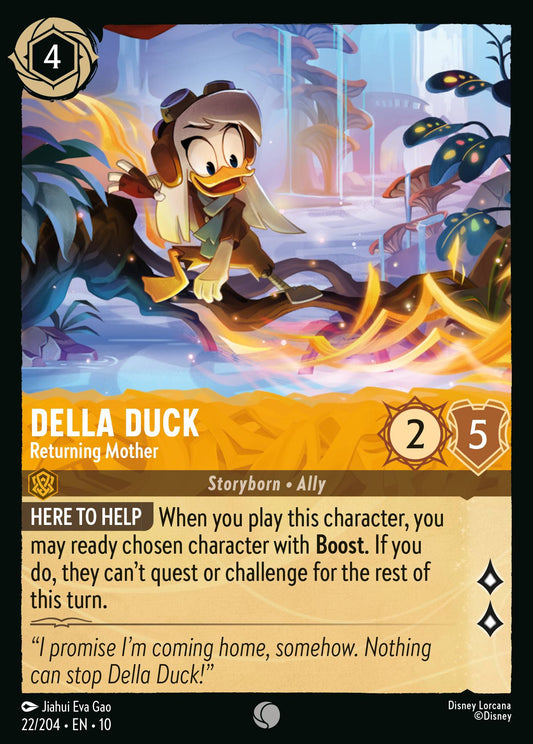 Della Duck - Returning Mother | Whispers in the Well | 22/204 | Cold Foil