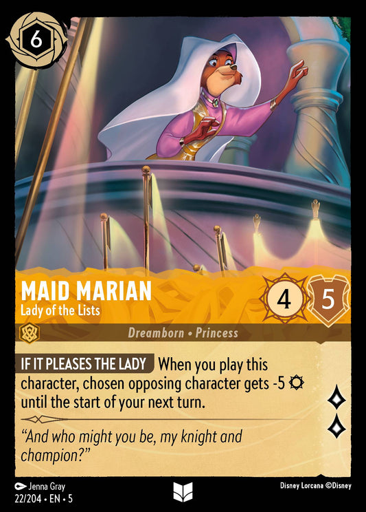 Maid Marian - Lady of the Lists | Shimmering Skies | 22/204 | Normal