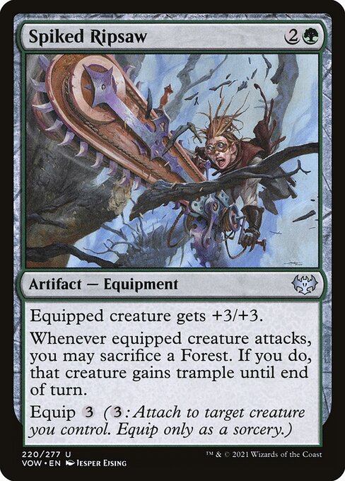 Spiked Ripsaw - Innistrad: Crimson Vow #220