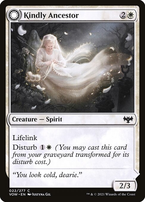 Kindly Ancestor // Ancestor's Embrace - Innistrad: Crimson Vow #22