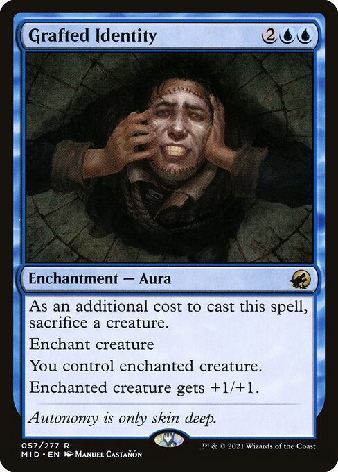 Grafted Identity - Innistrad: Midnight Hunt #57