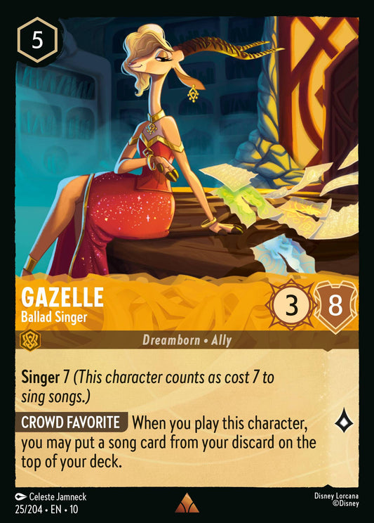 Gazelle - Ballad Singer | Whispers in the Well | 25/204 | Normal