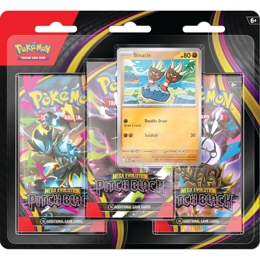 BLISTER DE 3 PITCH BLACK