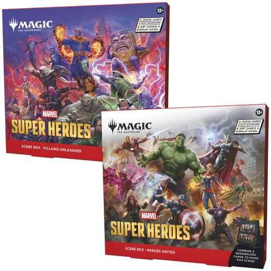 SCENE BOX MARVEL (2 PIEZAS)