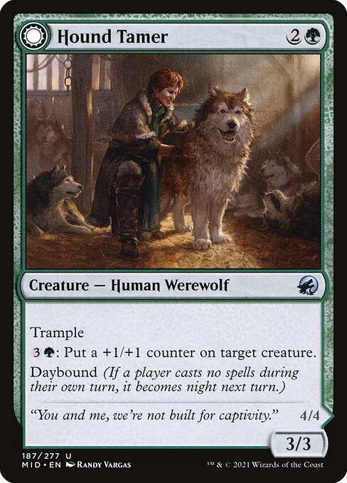 Hound Tamer // Untamed Pup - Innistrad: Midnight Hunt #187