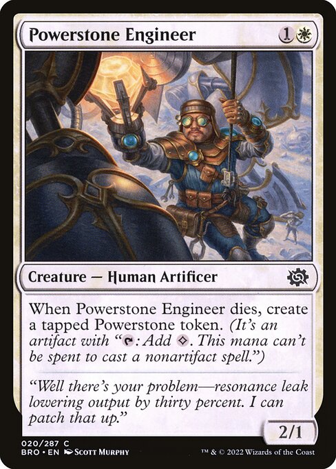 Powerstone Engineer - The Brothers' War #20