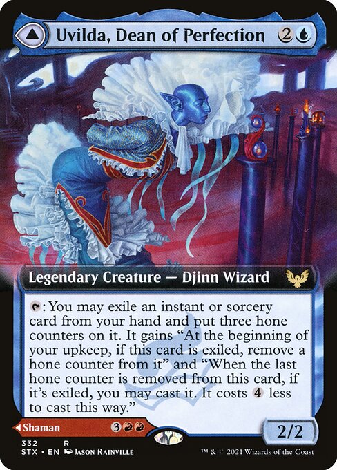 Uvilda, Dean of Perfection // Nassari, Dean of Expression - Strixhaven: School of Mages #332