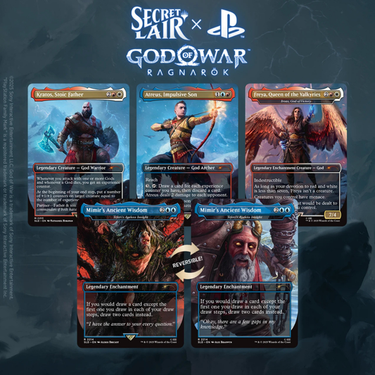 SECRET LAIR GOD  OF WAR RAGNAROK PLAY STATION
