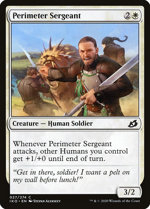 Perimeter Sergeant - Ikoria: Lair of Behemoths #27