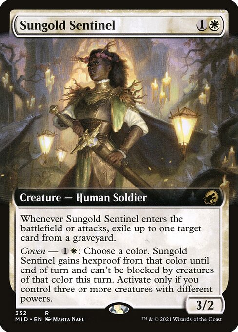 Sungold Sentinel - Innistrad: Midnight Hunt #332