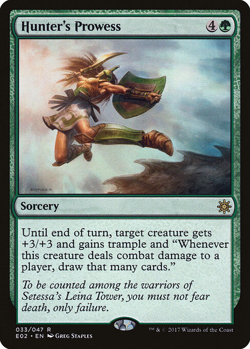 Hunter's Prowess - Explorers of Ixalan #33