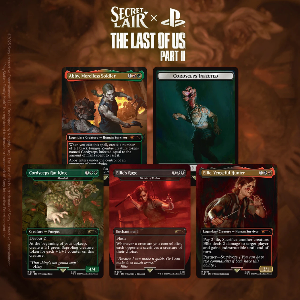 SECRET LAIR THE LAST OF US P1 PLAY STATION