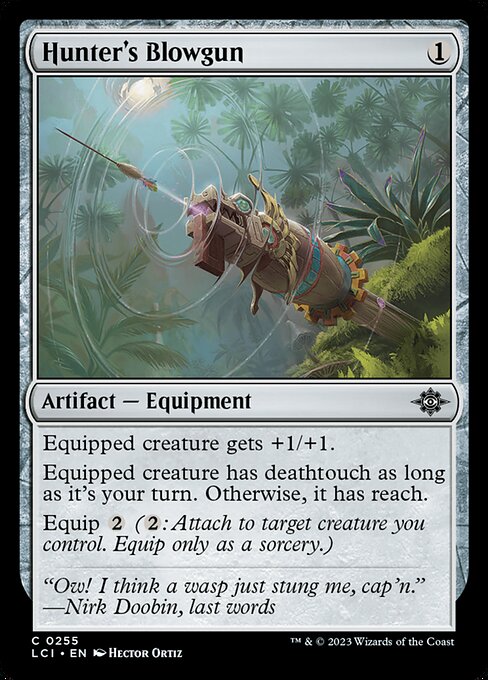 Hunter's Blowgun - The Lost Caverns of Ixalan #255