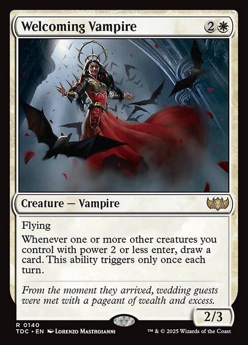 Welcoming Vampire - Tarkir: Dragonstorm Commander #140