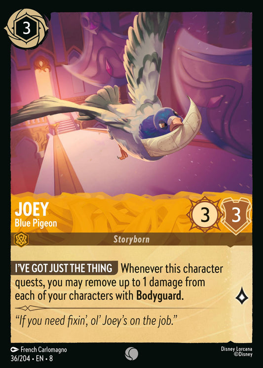 Joey - Blue Pigeon | Reign of Jafar | 36/204 | Normal