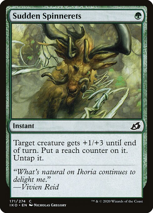 Sudden Spinnerets - Ikoria: Lair of Behemoths #171
