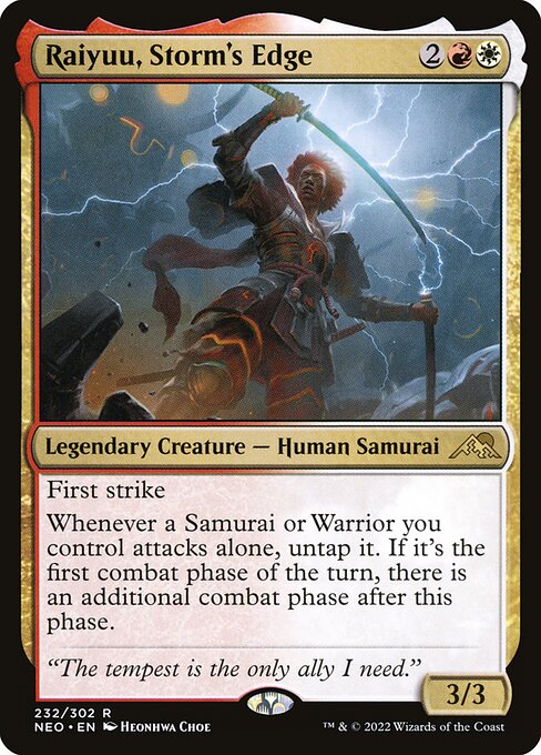 Raiyuu, Storm's Edge - Kamigawa: Neon Dynasty #232