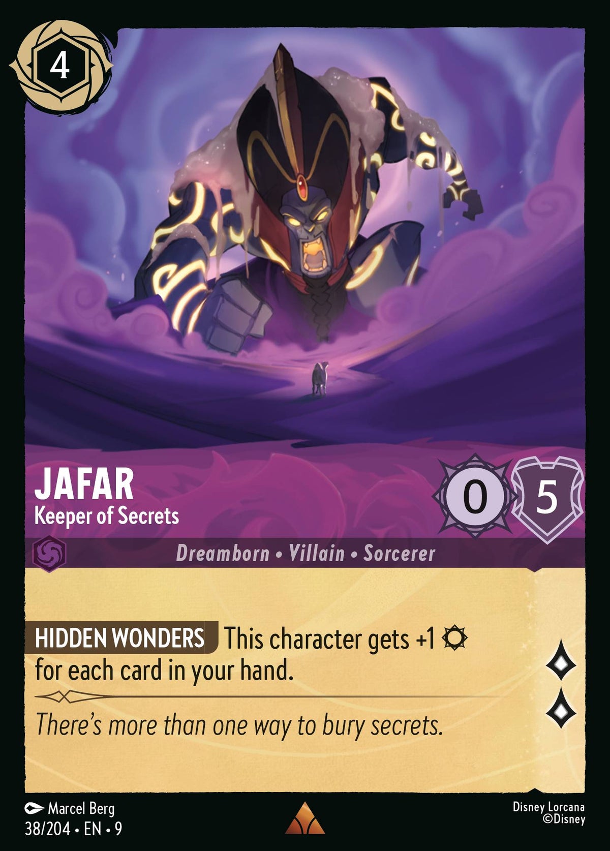 Jafar - Keeper of Secrets | Fabled | 38/204 | Normal