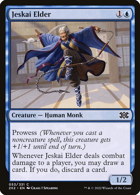 Jeskai Elder - Double Masters 2022 #53