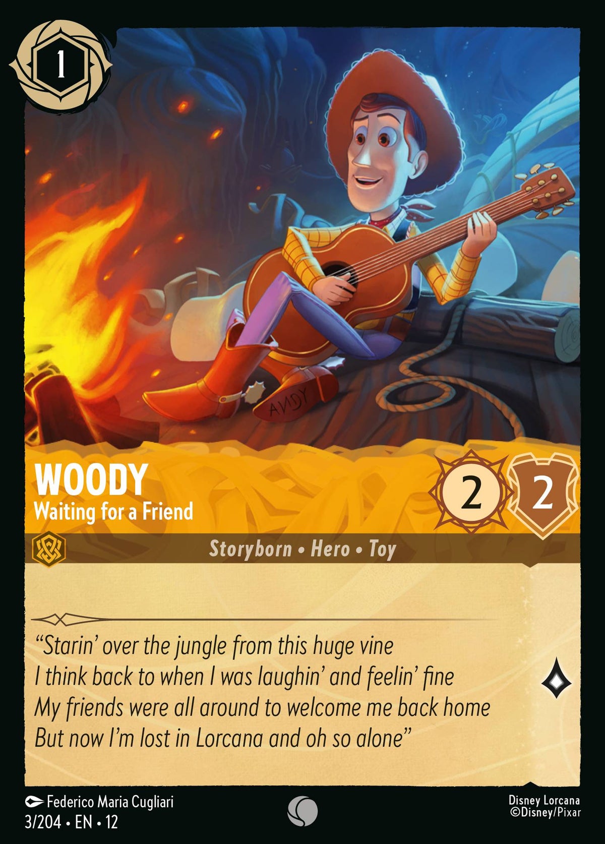 Woody - Waiting for a Friend | Wilds Unknown | 3/204 | Normal