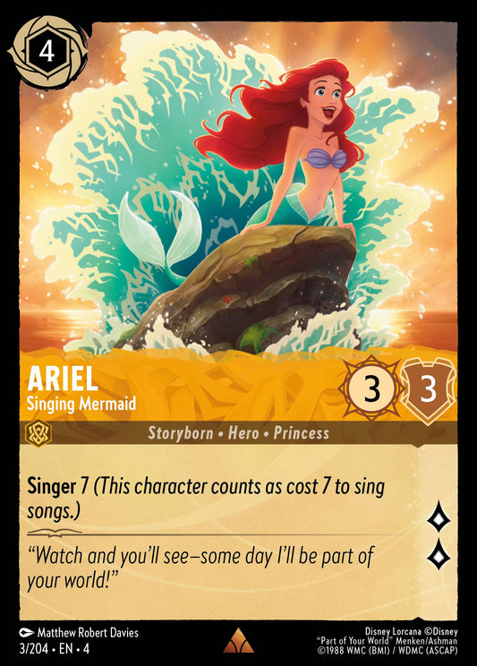 Ariel - Singing Mermaid | Ursula's Return | 3/204 | Normal