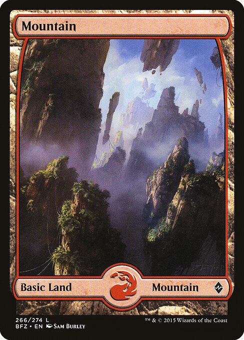 Mountain - Battle for Zendikar #266