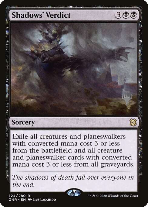 Shadows' Verdict - Zendikar Rising Promos #124p