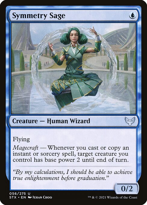 Symmetry Sage - Strixhaven: School of Mages #56