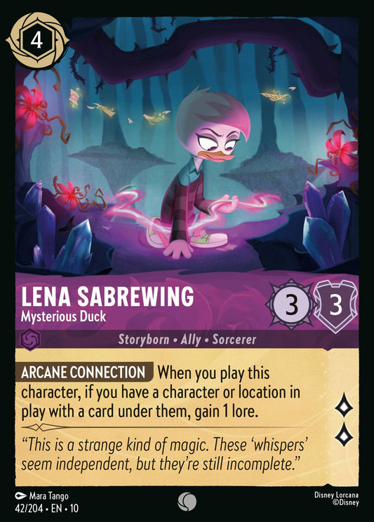 Lena Sabrewing - Mysterious Duck | Whispers in the Well | 42/204 | Normal