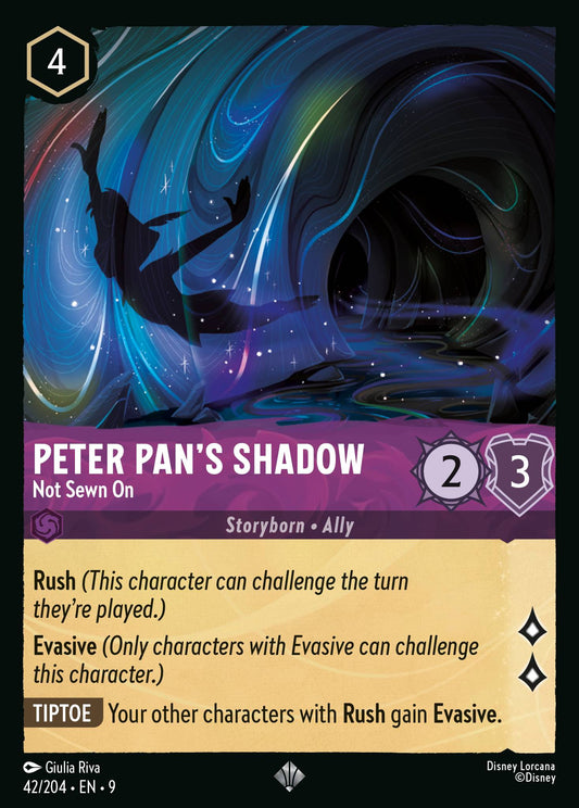 Peter Pan's Shadow - Not Sewn On | Fabled | 42/204 | Normal