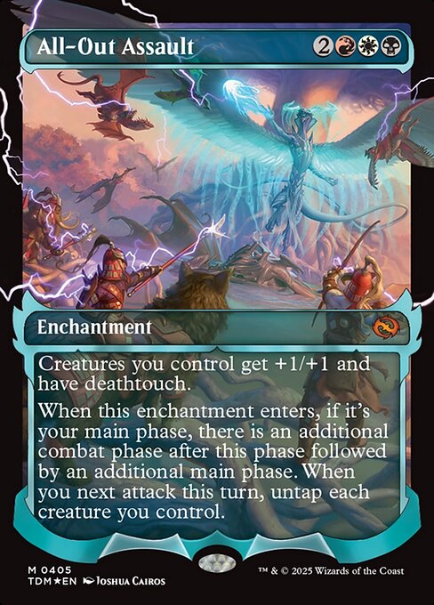 All-Out Assault - Tarkir: Dragonstorm #405